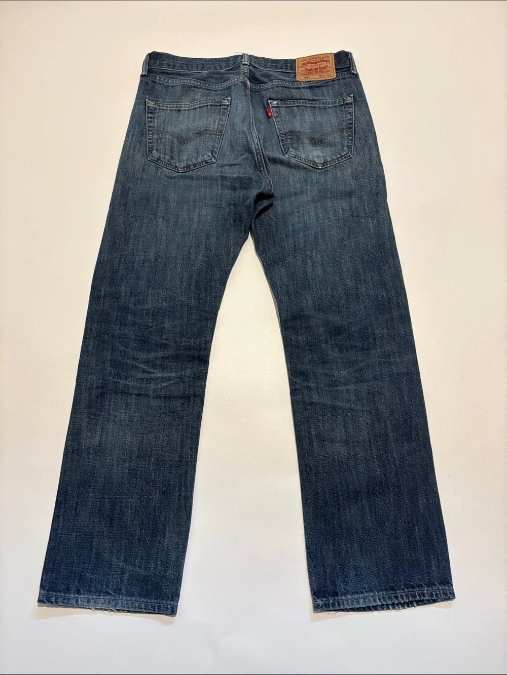 Levi's Blue Straight Fit Jeans